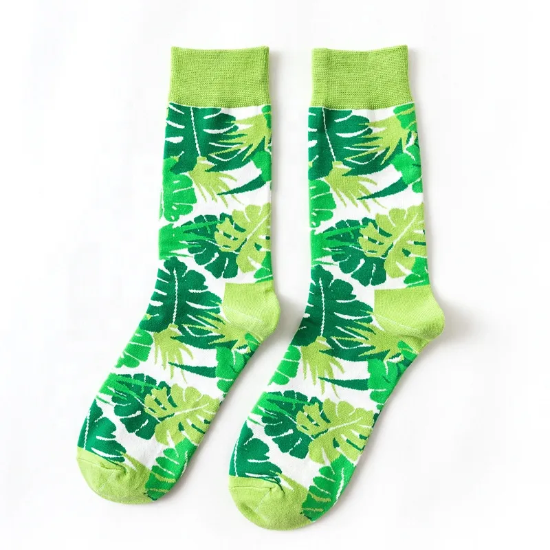 Xianghui Happy Animal Plant Custom Patterns Cotton Adult Fancy Stockings
