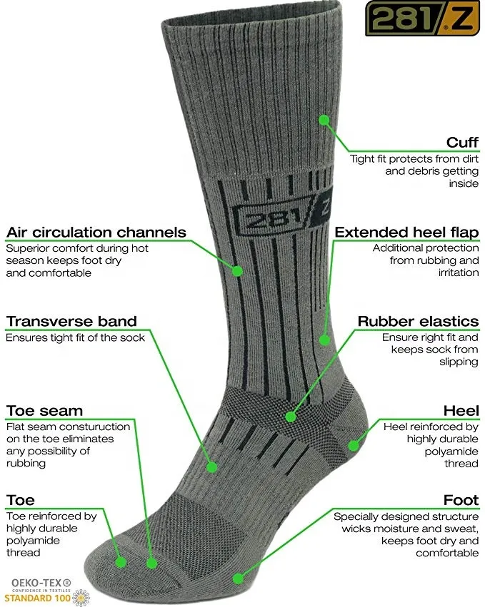Xianghui Thick Winter Terry Custom Logo Men Merino Wool Outdoor Hiking Socks