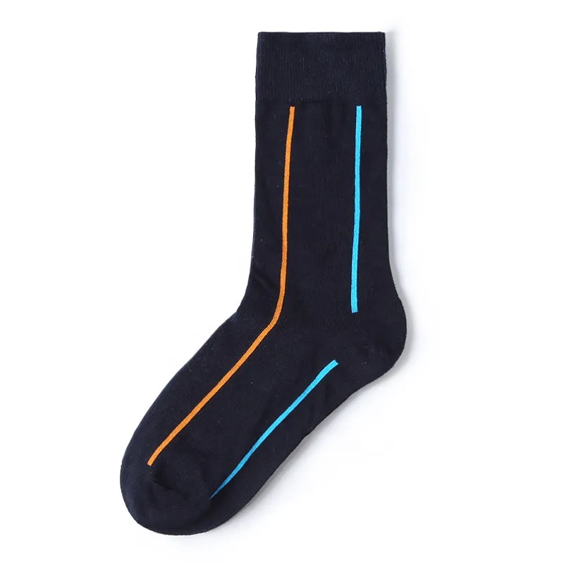 Xianghui Wholesale Full Custom Cotton Men Colorful Funny Happy Socks