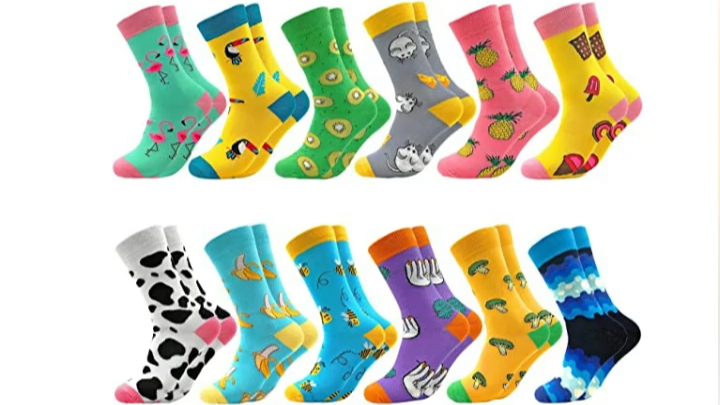 Xianghui Unisex Custom Logo Packaging Happy Socks Men Colorful Socks