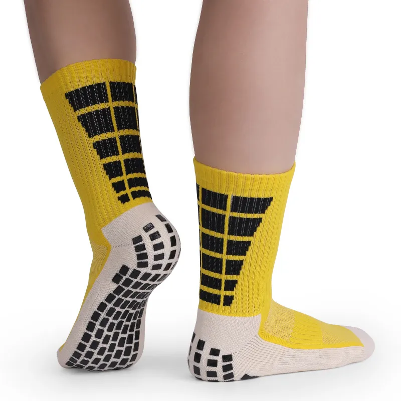 Xianghui Glue Med Tube Football Anti-Slip Absorption Thick Sports Wear-Resistant Socks