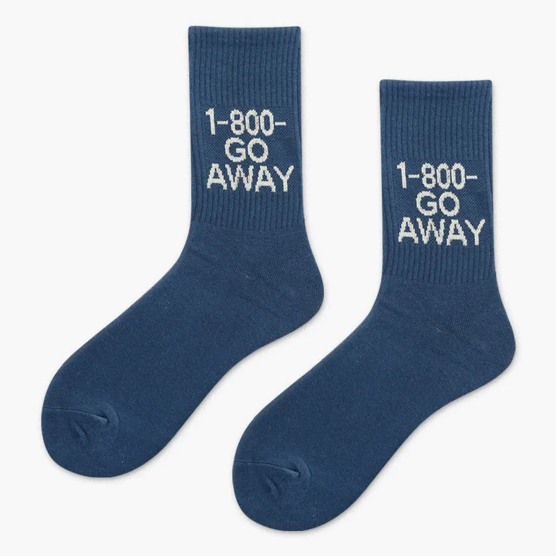 Xianghui Wholesale Custom Pattern Jacquard Fashion Cotton Happy Socks