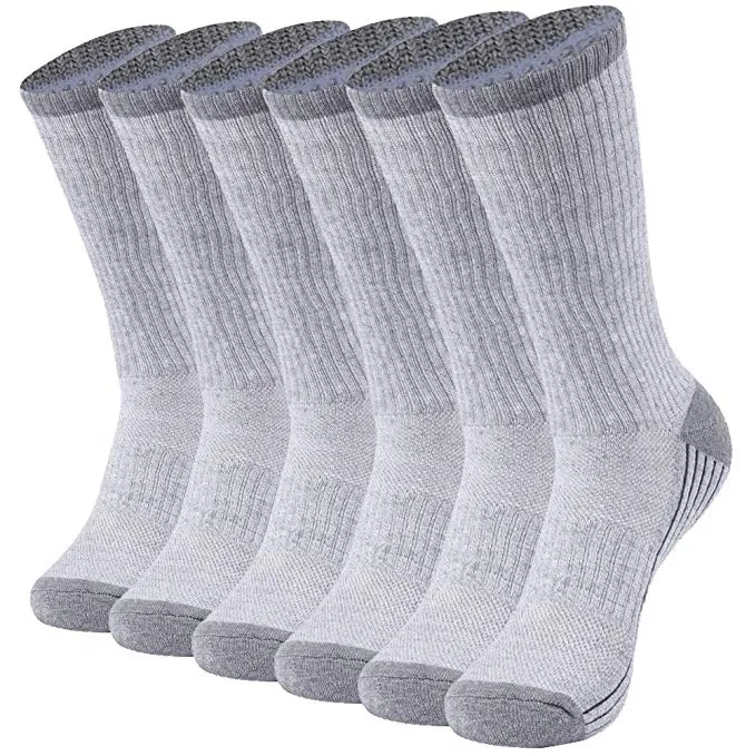 Xianghui Bamboo Socks Soft Athletic Hiking Crew Cushioned Dress Casual Socks
