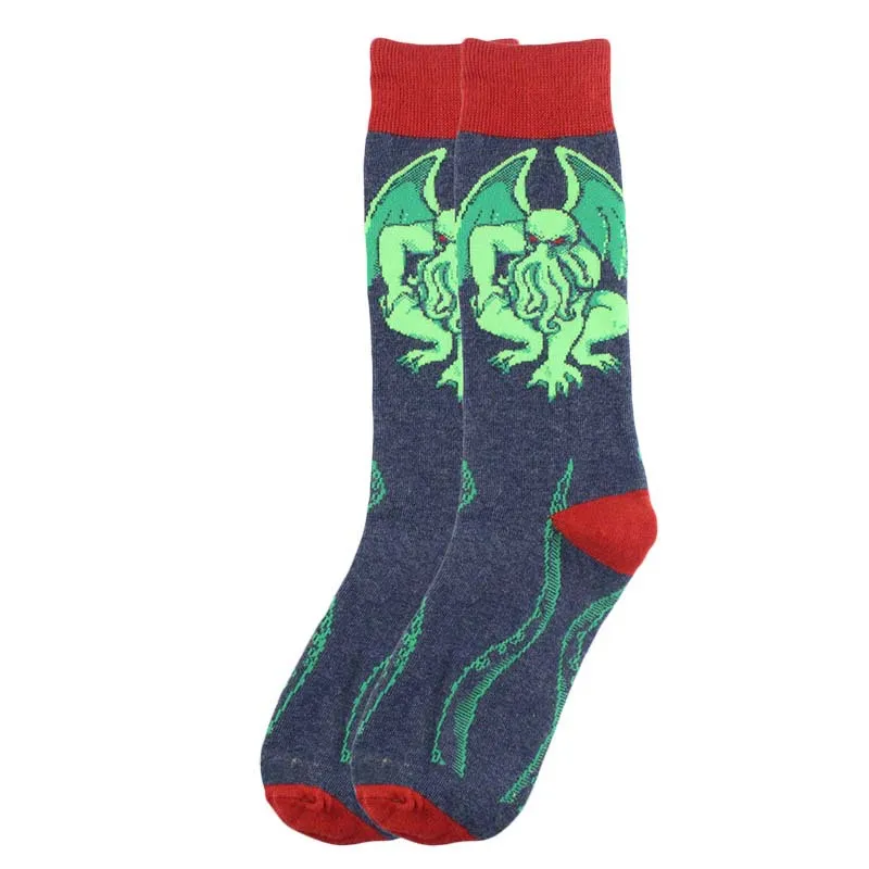 Xianghui Creative Custom Cotton Popular Logo Men Women Trendy Happy Socks