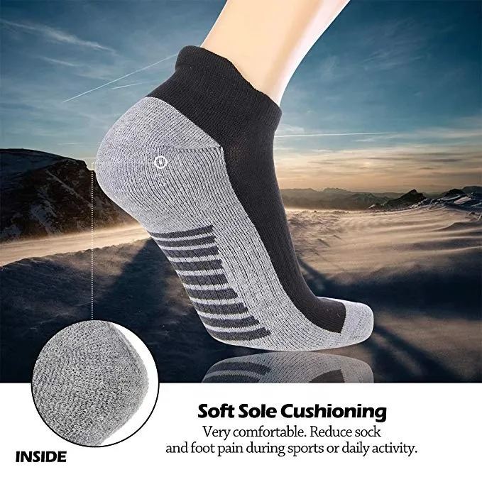 Xianghui Custom Logo Design Cotton Running Outdoor Knitted Recycled Socks