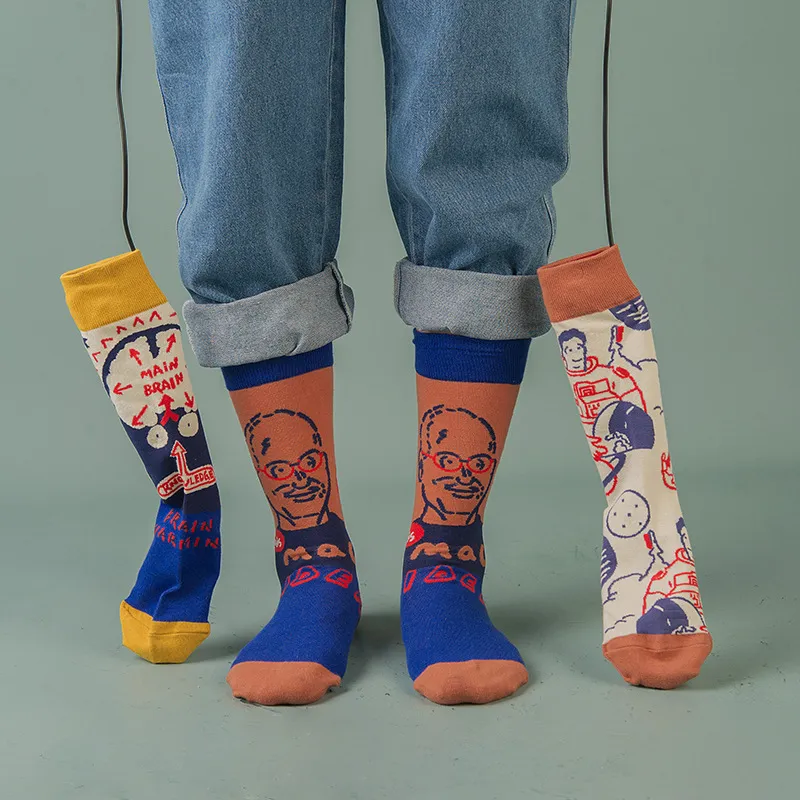 Xianghui Wholesale Can Custom Design Logo Design Lovers Stockings Socks