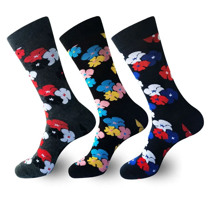 Xianghui Happy Socks Mens Womens Unisex Fashion Novelty Crew Socks