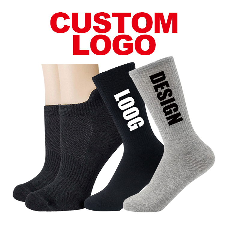 Xianghui Custom Design Logo Men Women Athletic Low Cut Running Sports Socks
