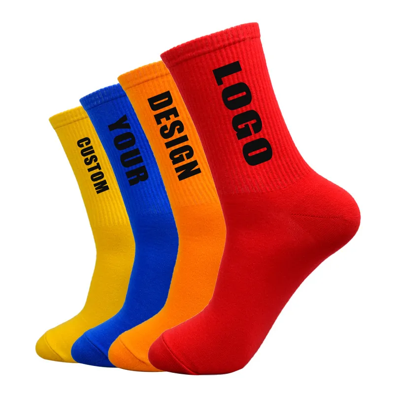 Xianghui White Sports Cotton Socks for Women Men Boy and Girls Socks