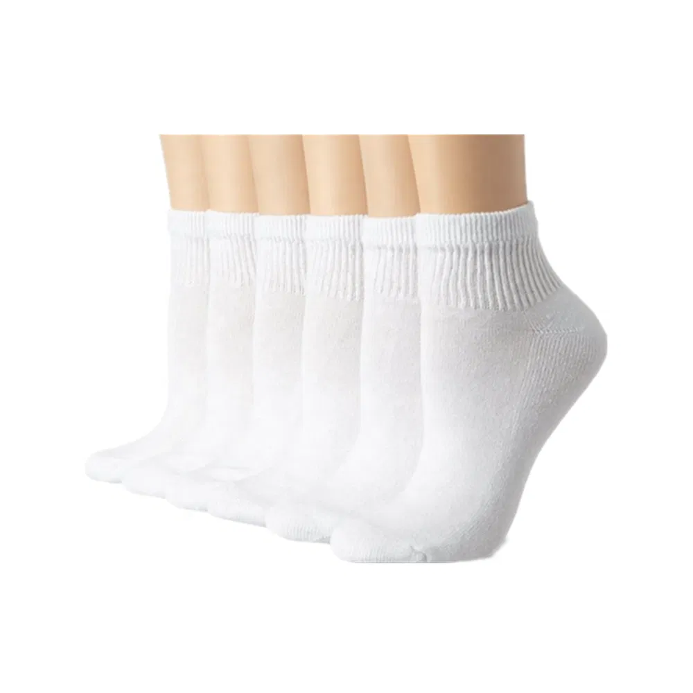 Xianghui White Sports Cotton Socks for Women Men Boy and Girls Socks