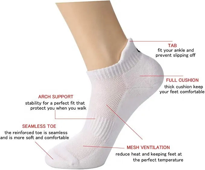 Xianghui Can Custom Logo Design Men's No Show Outdoor Ankle Sport Socks