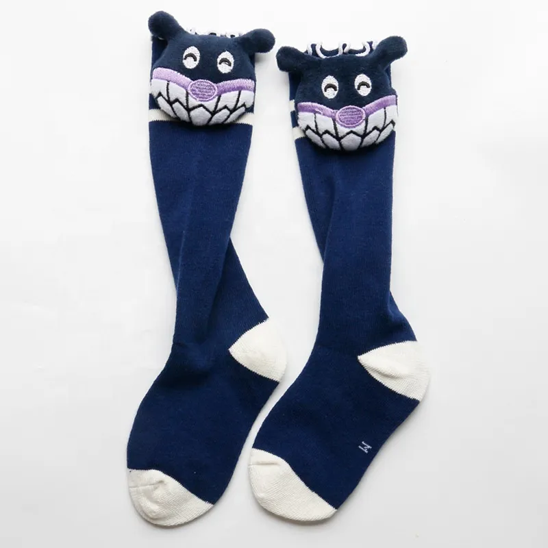 Xianghui Hot Selling Children Cartoon Doll Cotton Hose Children Fashion Socks