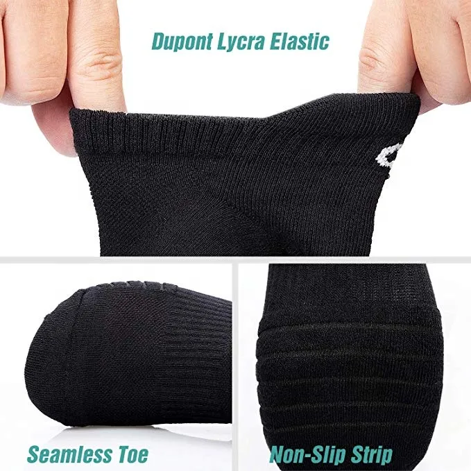 Xianghui Custom Design Logo Men Women Athletic Low Cut Running Sports Socks