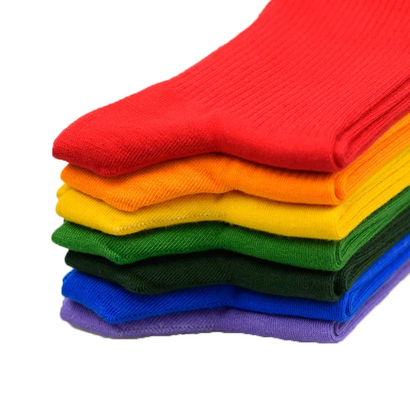 Xianghui White Sports Cotton Socks for Women Men Boy and Girls Socks