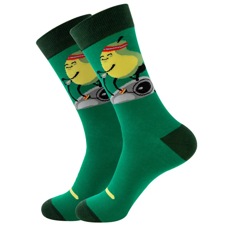 Xianghui Wholesale Custom New Women Fashion Tube Cotton Crew Happy Socks
