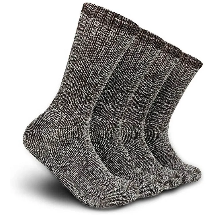 Xianghui Comfortable Thick Terry Warm Sports Men Winter Thick Merino Wool Socks