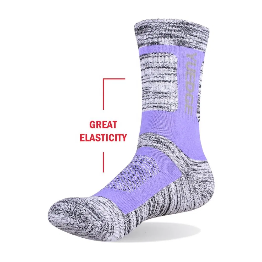 Xianghui Custom Design Logo Skateboard Towel Bottom Hiking Outdoor Sport Socks