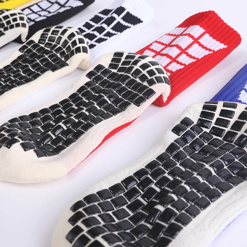 Xianghui Glue Med Tube Football Anti-Slip Absorption Thick Sports Wear-Resistant Socks