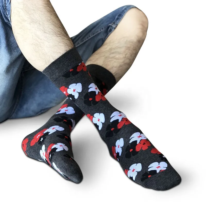 Xianghui Happy Socks Mens Womens Unisex Fashion Novelty Crew Socks