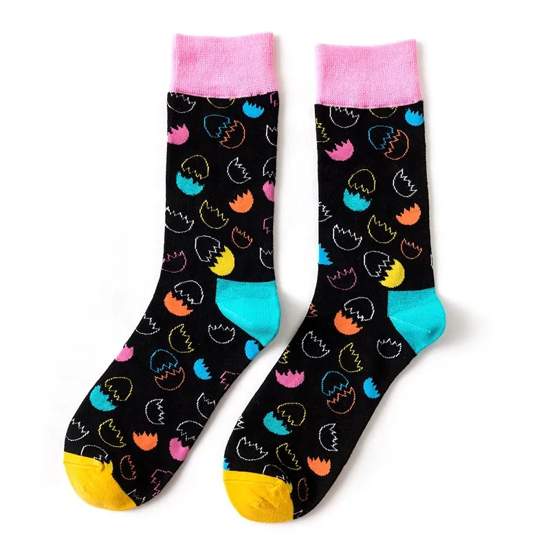Xianghui Happy Animal Plant Custom Patterns Cotton Adult Fancy Stockings