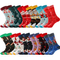 Xianghui Stock Both Male and Female Elk Santa Claus Snowflake Christmas Holiday Socks
