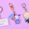 Xianghui Cartoon Figure Custom Design Acrylic Pendant Toy Keychain Key Ring