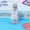 Xianghui Fashion Cute Rabbit Animal Pattern Custom Design Acrylic Keychain