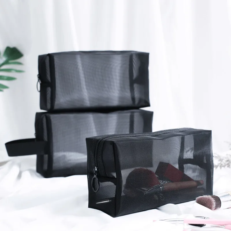 Xianghui Custom Makeup Bag Portable PVC Waterproof Toiletry Pouch Travel Make up Bag Cosmetic Bag