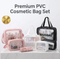 Xianghui Custom Waterproof Makeup Bag Portable PU Travel Cosmetic Pouch