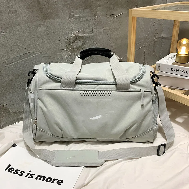 Large Capacity Duffel Sports Bag Custom Logo Women Sport Crossbody Gym Bags