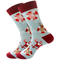 Xianghui Custom Wholesale Autumn Winter Fashion Amazon Santa Elk Christmas Socks