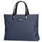 Xianghui Black Large Capity Briefcase with Pockets on The Side Simple Business Handbag