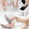 Xianghui Ice Silk Ultra Thin Hollowed-out Mesh Cross Strap Five Finger Invisible Yoga Socks