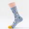 Xianghui Womens Vintage Classic Beautiful Flowers Casual Crew Socks Stocking
