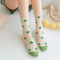 Xianghui Cartoon Vegetables Women Cotton Funny Strawberry Tube Socks