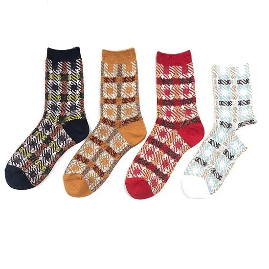 Xianghui High Quality Fashion Warm Men Crew Custom Logo Women Dress Socks