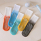 Xianghui Colorful Women Exercise Yoga Sports Long Anti Slip Cotton Pilates Crew Socks