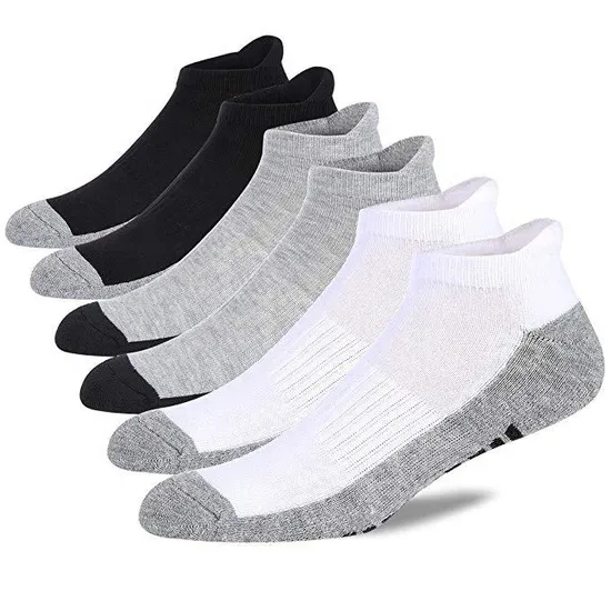 Xianghui Custom Logo Design Cotton Running Outdoor Knitted Recycled Socks