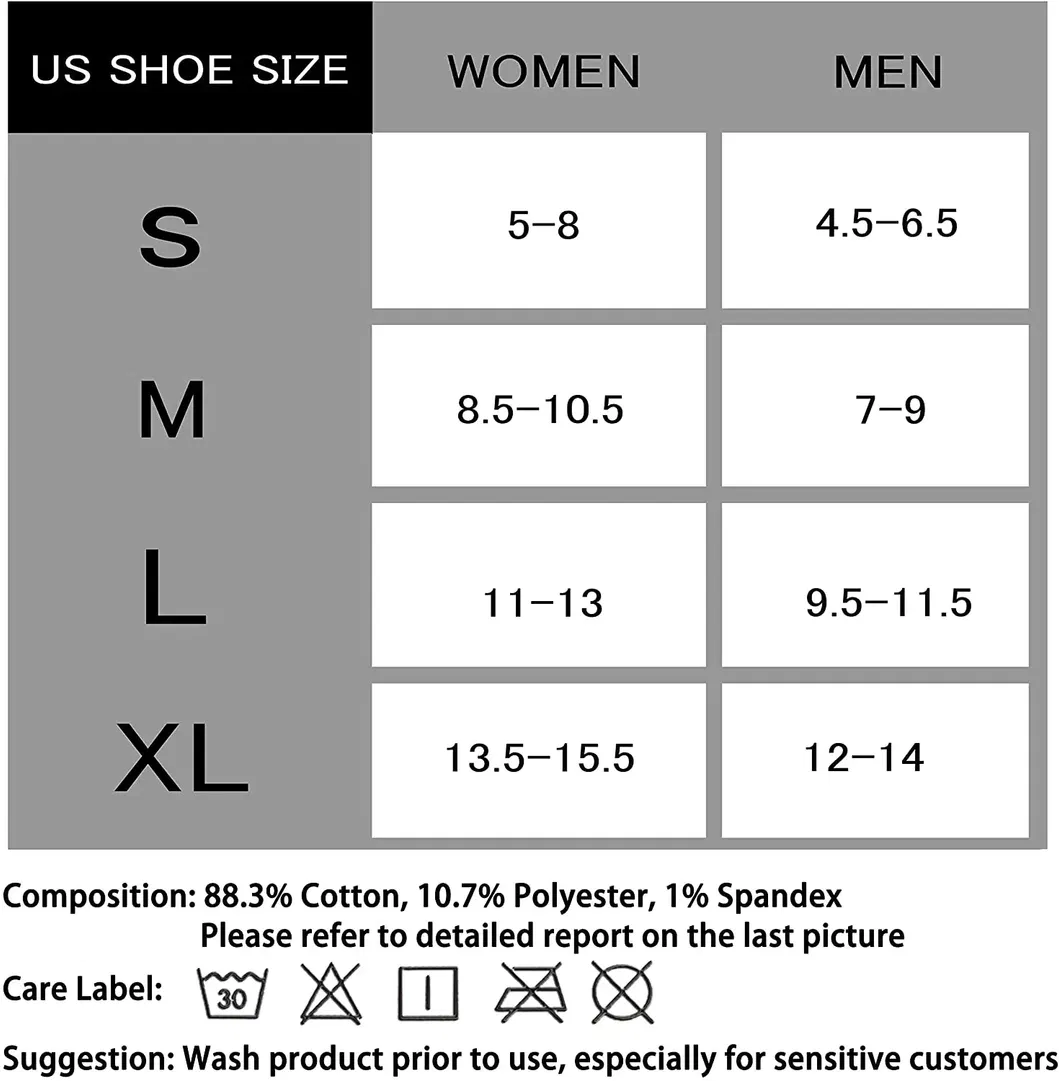 Xianghui Wholesale Can Custom Logo OEM Outdoor Running Crew Cotton Gym Socks