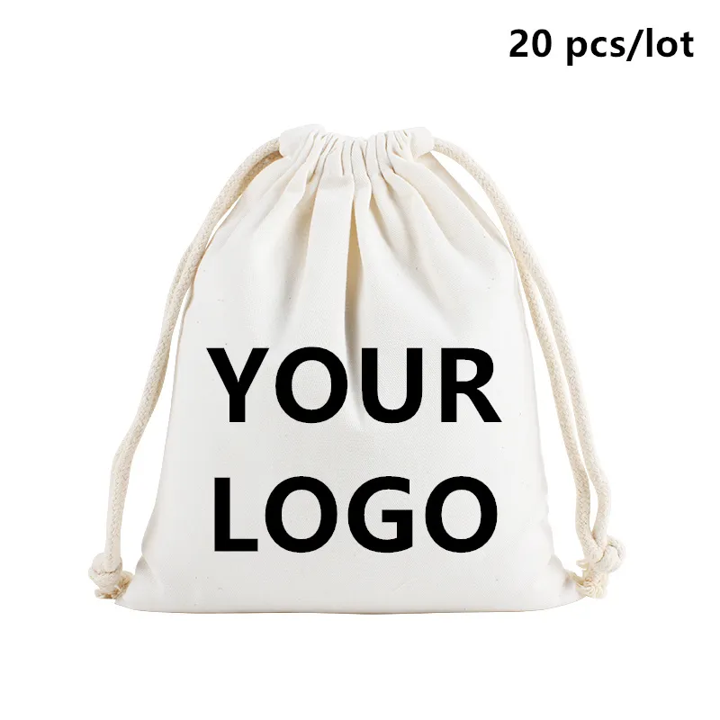 Xianghui Customize Logo Printing Cotton Storage Bags Gift Package