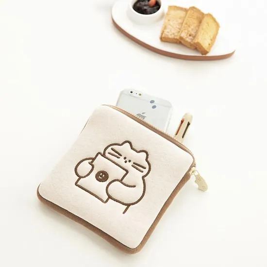Xianghui Ready to Ship Multi Color Trinket Bag Simple Lovely Mini Zipper Coin Purse for Women