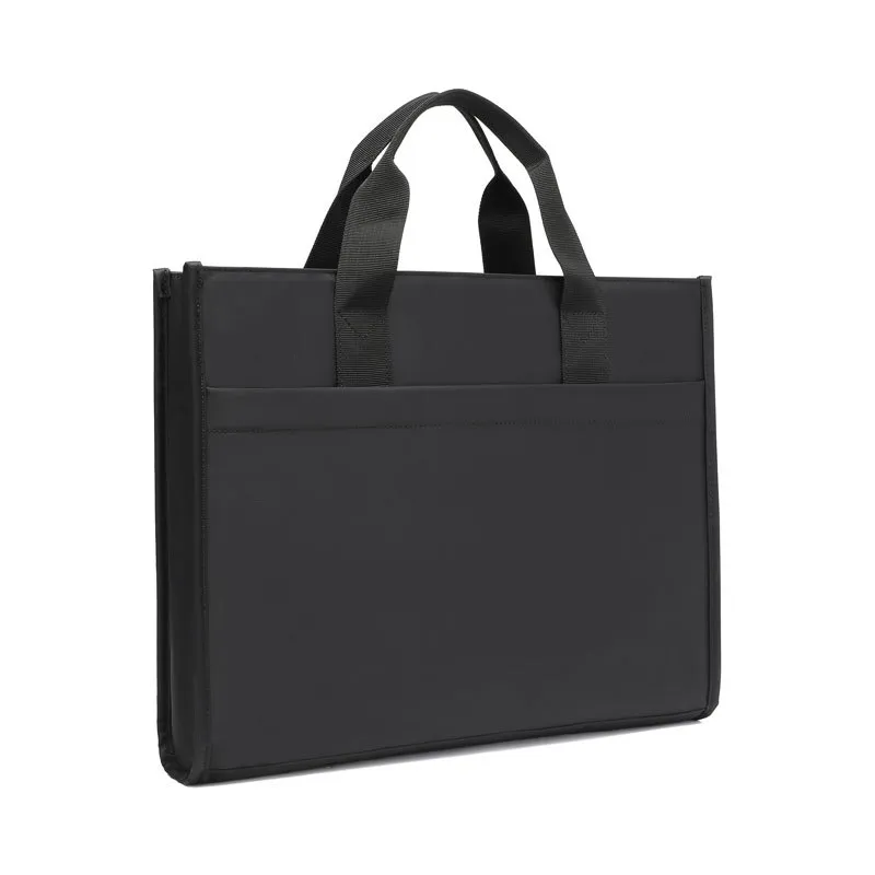 Xianghui Handheld Business Trips Men's Office Casual Handbag Oxford Cloth Briefcase