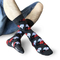 Xianghui World Famous Paintings Restoring Ancient Men Pure Cotton Tube Socks