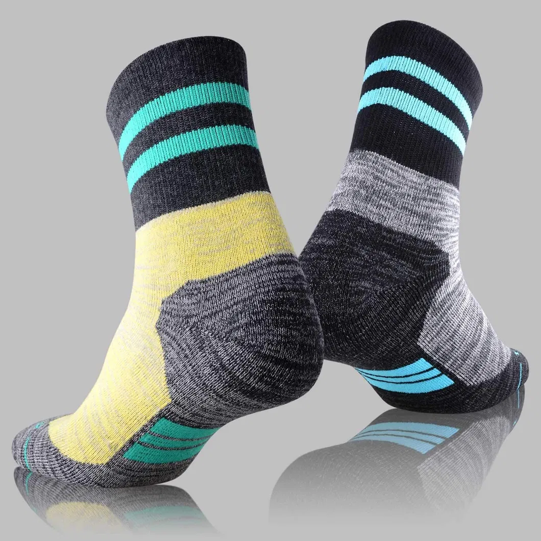 Xianghui Can Custom Logomutli Pack Women's Hiking Walking Outdoor Crew Cycling Socks