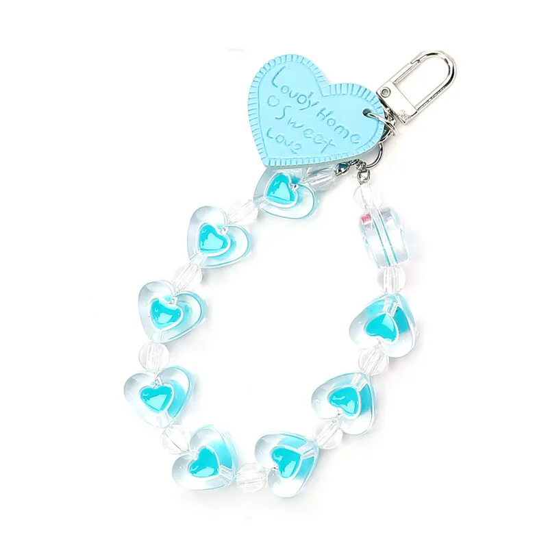 Xianghui Fashion Beautiful Love Bracelet Pendant Design Acrylic Keychain
