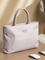 Xianghui White Light Pink Laptop Bag16 Inch Minimalist and Lightweight Bag