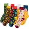 Xianghui Knitting Wholesale Long Warm Socks Women Cotton Dress Socks