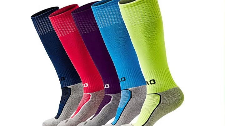 Xianghui Custom Knee High 20-30 Mmhg Cycling Athletic Compression Socks