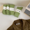 Xianghui Custom Logo Warm Wool Knitted Cashmere Crew Plain Color Wool Socks