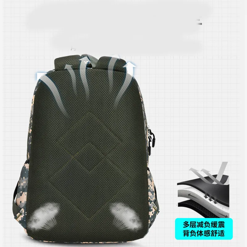 Xianghui Outdoor Hiking Sport Camouflage Hunting Rucksackbackpacks Bag Camping Tactical Backpack